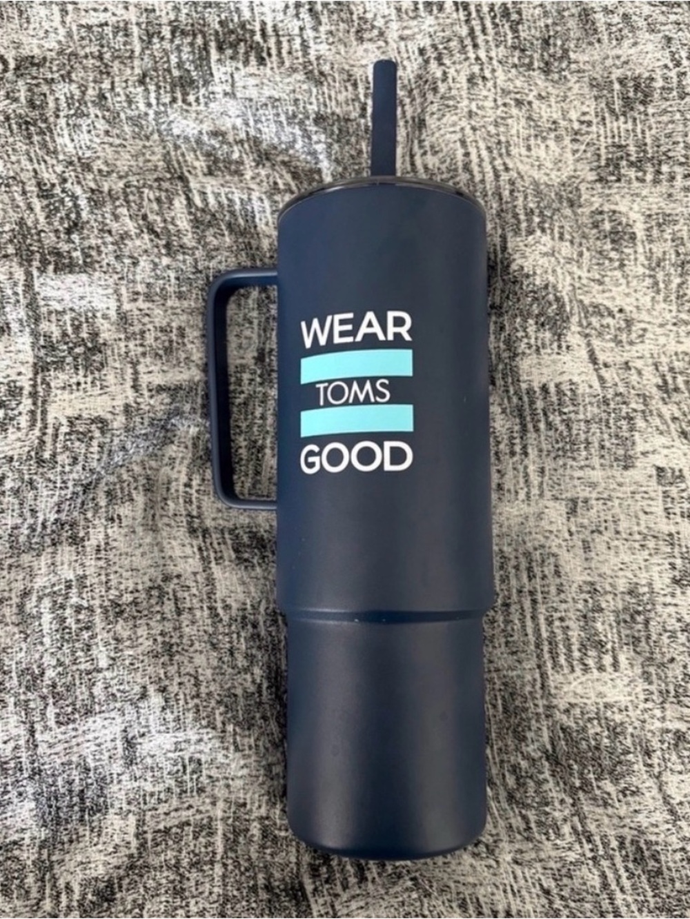 Tom’s MiiR 32 oz Tumbler Dark Blue NWOT
